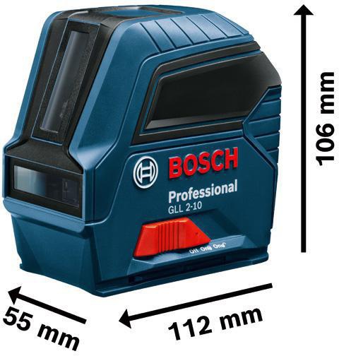 8000342445 - Detailbild5_Linienlaser GLL 2-10 Arbeitsber.10m Laserdiode 630-650nm Laserkl.2 Schutztasche