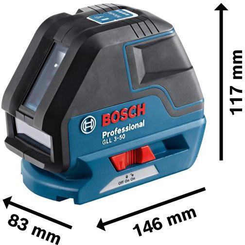 8000342447 - Detailbild2_Linienlaser GLL 3-50 Arbeitsber.15m/50m(m.Empfänger) IP54 3Linien m.BM 1 BOSCH