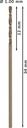 8000342809 - Detailbild2_Metallbohrer PRO Stainless Steel Arbeits-L.12mm D.1mm L.34mm 10St. BOSCH