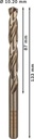 8000342816 - Detailbild_Metallbohrer PRO Stainless Steel Arbeits-L.87mm D.10,2mm L.133mm 5St. BOSCH