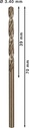 8000342840 - Detailbild5_Metallbohrer PRO Stainless Steel Arbeits-L.39mm D.3,4mm L.70mm 10St. BOSCH