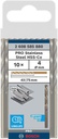 8000342846 - Detailbild3_Metallbohrer PRO Stainless Steel Arbeits-L.43mm D.4mm L.75mm 10St. BOSCH
