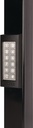 3200000005 - Detailbild_Zugangs-Tastatur Slimstone-2- Codetast.Schutzklasse IP65 schwarz/silber Bel.Ja