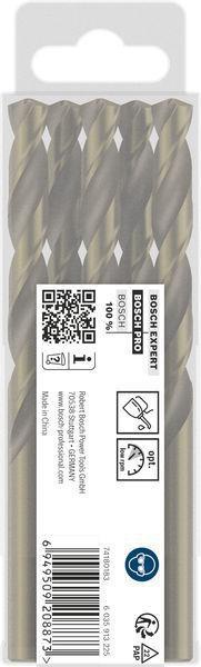 8000342892 - Detailbild_Metallbohrer PRO Stainless Steel D.9,9mm Arbeits-L.87mm L.133mm 5St. BOSCH
