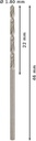 8000342906 - Detailbild_Metallbohrer PRO Metal Arbeits-L.22mm D.1,8mm L.46mm 10St. BOSCH