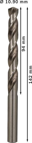 8000342919 - Detailbild4_Metallbohrer PRO Metal Arbeits-L.94mm D.10,9mm L.142mm 5St. BOSCH