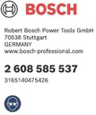 8000342931 - Detailbild4_Metallbohrer PRO Metal Arbeits-L.101mm D.11,9mm L.151mm 5St. BOSCH