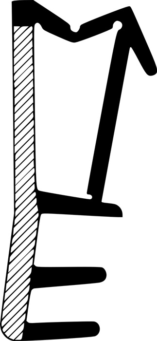 3200000067 - Detailbild_Fensterdichtung ADTPVB-1250-2K Nut 5mm Falzung 12mm schwarz TPE 25 m/Bund