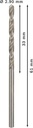8000342958 - Detailbild5_Metallbohrer PRO Metal Arbeits-L.33mm D.2,9mm L.61mm 10St. BOSCH
