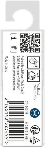 8000342969 - Detailbild2_Metallbohrer PRO Metal Arbeits-L.39mm D.3,6mm L.70mm 10St. BOSCH