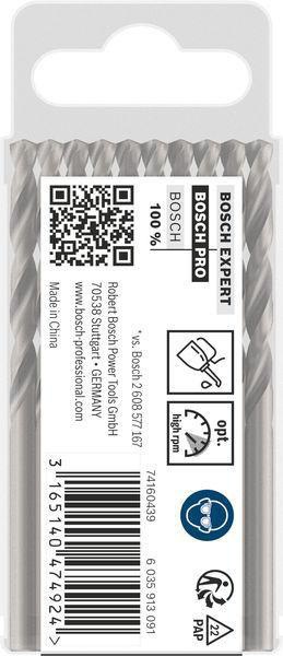 8000342980 - Detailbild2_Metallbohrer PRO Metal Arbeits-L.47mm D.4,3mm L.80mm 10St. BOSCH