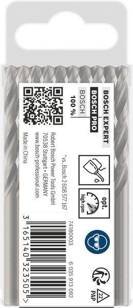 8000342982 - Detailbild2_Metallbohrer PRO Metal Arbeits-L.47mm D.4,4mm L.80mm 10St. BOSCH