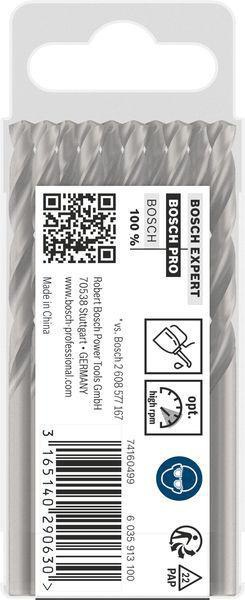 8000342994 - Detailbild_Metallbohrer PRO Metal Arbeits-L.52mm D.5,2mm L.86mm 10St. BOSCH