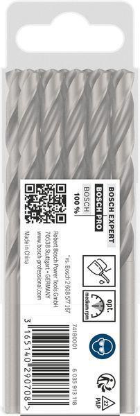 8000343017 - Detailbild5_Metallbohrer PRO Metal Arbeits-L.69mm D.7mm L.109mm 10St. BOSCH