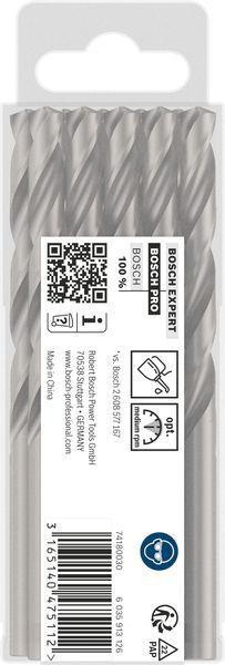 8000343027 - Detailbild4_Metallbohrer PRO Metal Arbeits-L.75mm D.7,8mm L.117mm 10St. BOSCH