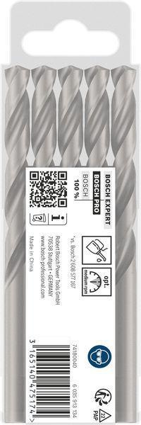 8000343038 - Detailbild3_Metallbohrer PRO Metal Arbeits-L.81mm D.8,6mm L.125mm 5St. BOSCH