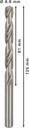 8000343040 - Detailbild2_Metallbohrer PRO Metal Arbeits-L.81mm D.8,8mm L.125mm 5St. BOSCH