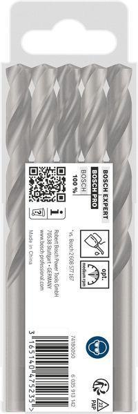8000343047 - Detailbild_Metallbohrer PRO Metal Arbeits-L.81mm D.9,4mm L.125mm 5St. BOSCH