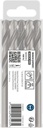 8000343047 - Detailbild_Metallbohrer PRO Metal Arbeits-L.81mm D.9,4mm L.125mm 5St. BOSCH