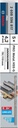 8000343074 - Detailbild_Metallbohrer PRO Metal Arbeits-L.78mm D.4,2mm L.119mm Typ N HSS-G 5St. BOSCH