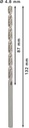 8000343078 - Detailbild4_Metallbohrer PRO Metal Arbeits-L.87mm D.4,8mm L.132mm Typ N HSS-G 5St. BOSCH