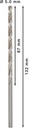 8000343080 - Detailbild5_Metallbohrer PRO Metal Arbeits-L.87mm D.5mm L.132mm Typ N HSS-G 5St. BOSCH