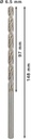 8000343086 - Detailbild4_Metallbohrer PRO Metal Arbeits-L.97mm D.6,5mm L.148mm Typ N HSS-G 5St. BOSCH