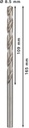 8000343092 - Detailbild5_Metallbohrer PRO Metal Arbeits-L.109mm D.8,5mm L.165mm Typ N HSS-G 5St BOSCH