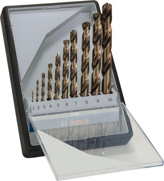 8000343121 - Detailbild3_Metallbohrer-Set PRO Stainless Steel HSS-Co DIN338 10tlg. D.1-10mm Gr.B BOSCH
