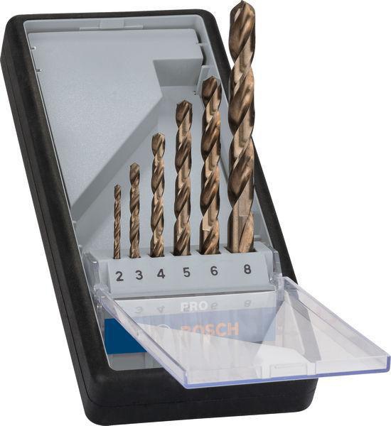 8000343123 - Detailbild4_Metallbohrer-Set PRO Stainless Steel HSS-Co DIN338 6tlg. D.2-8mm Gr.A BOSCH