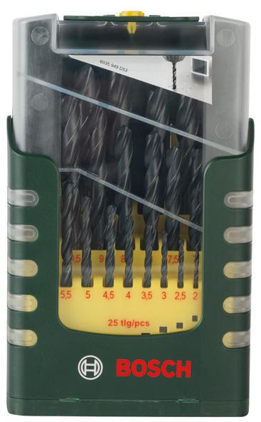 8000343133 - Detailbild_Metallbohrer-Set HSS-R 25tlg. D.1-13mm Gripbox