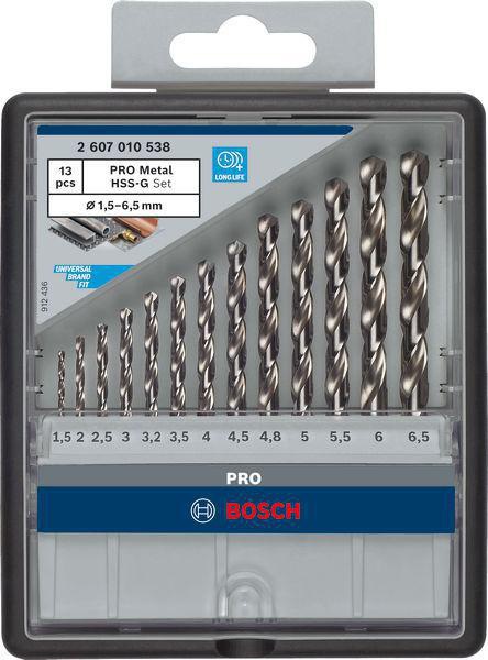 8000343145 - Detailbild4_Metallbohrer-Set PRO Metal HSS-G 13tlg.D.1,5-6,5mm Gr.C BOSCH