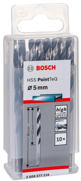 8000343242 - Detailbild4_Metallspiralbohrer PointTeQ DIN388 Arbeits-L.52mm D.5mm Typ N 10St. BOSCH