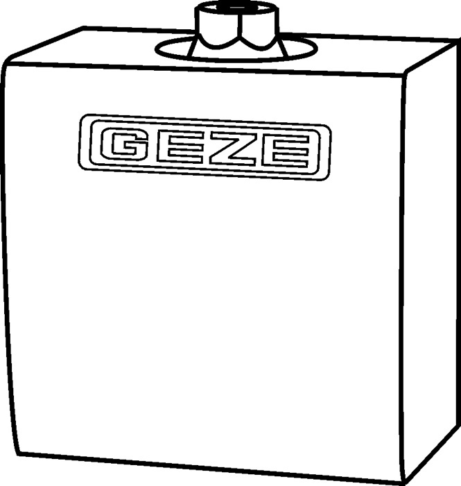 3325039278 - Detailbild_Drehl.T-Stop Gleits.zu TS5000 TS5000L TS3000V silber GEZE