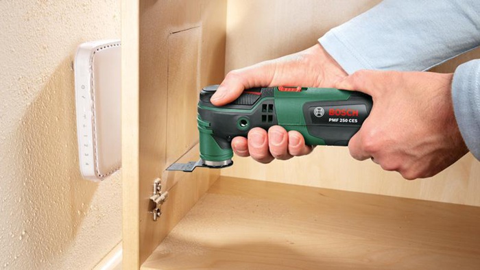 8000343349 - Detailbild_Multifunktionswerkzeug PMF 250CES Aufnahme-L.250W Spannung 230V G.1,2kg Bosch