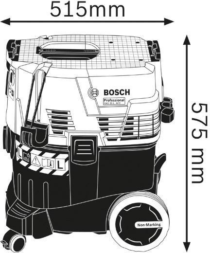 8000343375 - Detailbild2_Nass-Trockensauger GAS 35L AFC 1380W max.Luftstrom 74l/s Vol.23l netto BOSCH