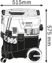 8000343375 - Detailbild2_Nass-Trockensauger GAS 35L AFC 1380W max.Luftstrom 74l/s Vol.23l netto BOSCH