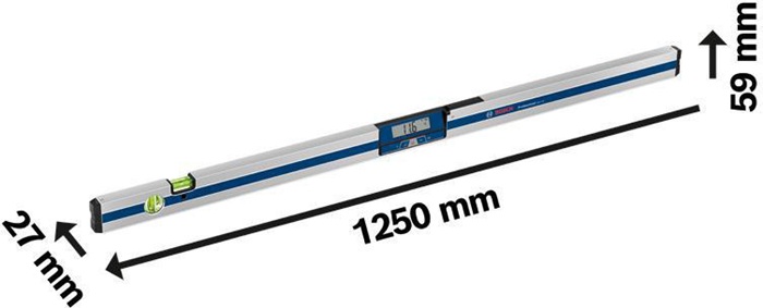8000343384 - Detailbild_Neigungsmesser DNM 120L Prof.0-360 (4x90)Grad L.1200mm grün BOSCH
