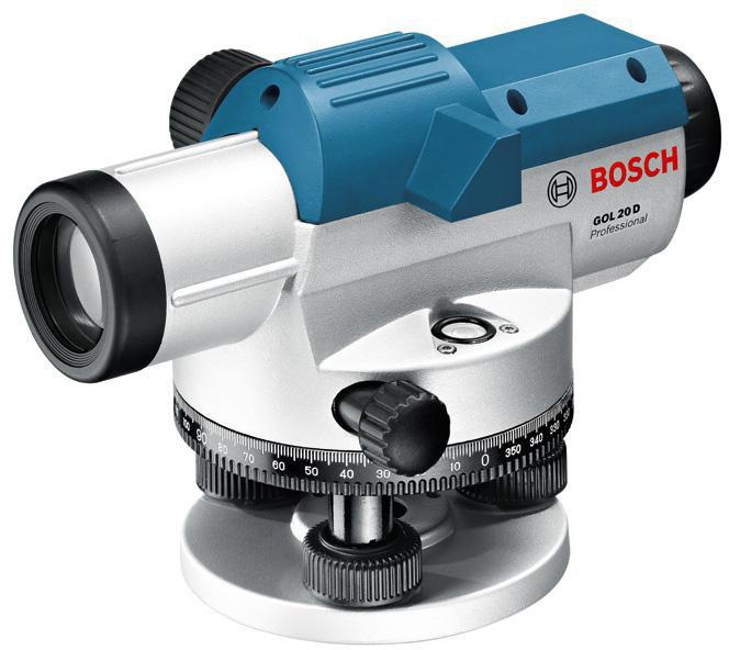8000343394 - Detailbild5_Nivelliergerät GOL 20D Arbeitsbereich bis 60m IP54 m.Zubehör BOSCH