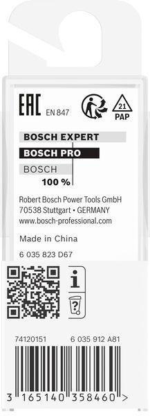 8000343408 - Detailbild_Nutfräser Standard for Wood Arbeits-L.20mm D.12mm L.51mm Schaft 8mm BOSCH