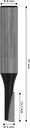 8000343422 - Detailbild3_Nutfräser Standard for Wood Arbeits-L.12,7mm D.5mm L.51mm Schaft 8mm BOSCH
