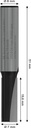 8000343424 - Detailbild3_Nutfräser Standard for Wood Arbeits-L.20mm D.7mm L.51mm Schaft 8mm BOSCH