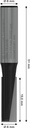 8000343426 - Detailbild4_Nutfräser Standard for Wood Arbeits-L.20mm D.8mm L.51mm Schaft 8mm BOSCH
