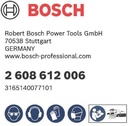 8000343525 - Detailbild_Polierfilz Arbeits-D.128mm weich Klett f.Exzenterschleifer 5St. BOSCH