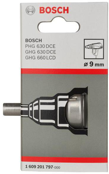 8000343603 - Detailbild_Reduzierdüse D.9mm f.GHG 500-2 GHG 600-3 GHG 600CE etc. BOSCH