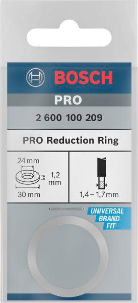8000343639 - Detailbild_Reduzierring D.30mm Bohrung 24mm Dicke 1,2mm f.Kreissägeblätter BOSCH