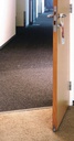 3327023271 - Detailbild_Türdichtung EllenMatic Soundproof Omega 1 stg.L.708mm B.15mm Alu.blk silber