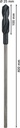 8000343948 - Detailbild4_Schalungsbohrer PRO Metal D.25mm L.400mm Schaft-D.11mm HSS blank f.13mm-Futter