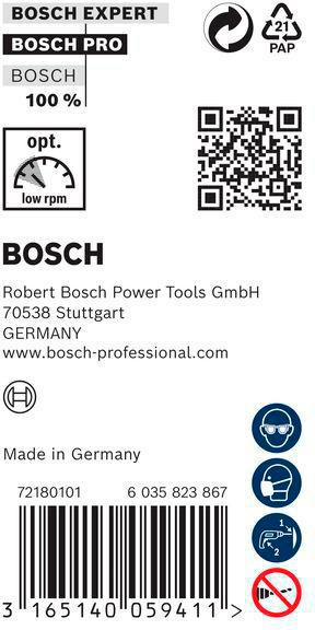 8000343957 - Detailbild5_Schalungsbohrer PRO Wood D.8mm L.400mm Schaft-D.6mm HSS f.Bohrm.m.13mm-Futter