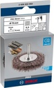 8000344000 - Detailbild3_Scheibenbürste PRO Metal clean D.75mm Draht-St.0,3mm Bürsten-B16mm Stahl gewellt